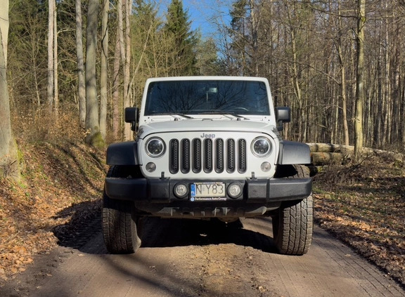 Jeep Wrangler cena 151900 przebieg: 87191, rok produkcji 2018 z Miłakowo małe 121